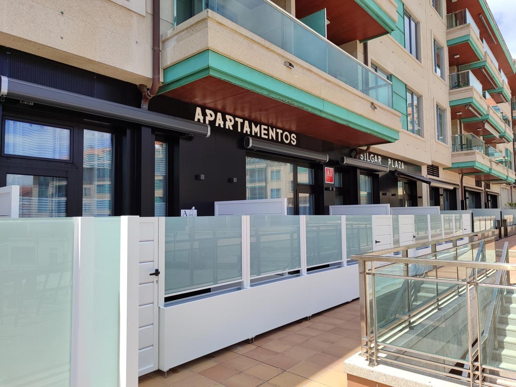Apartamentos Silgar Plaza Sanxenxo Exterior foto